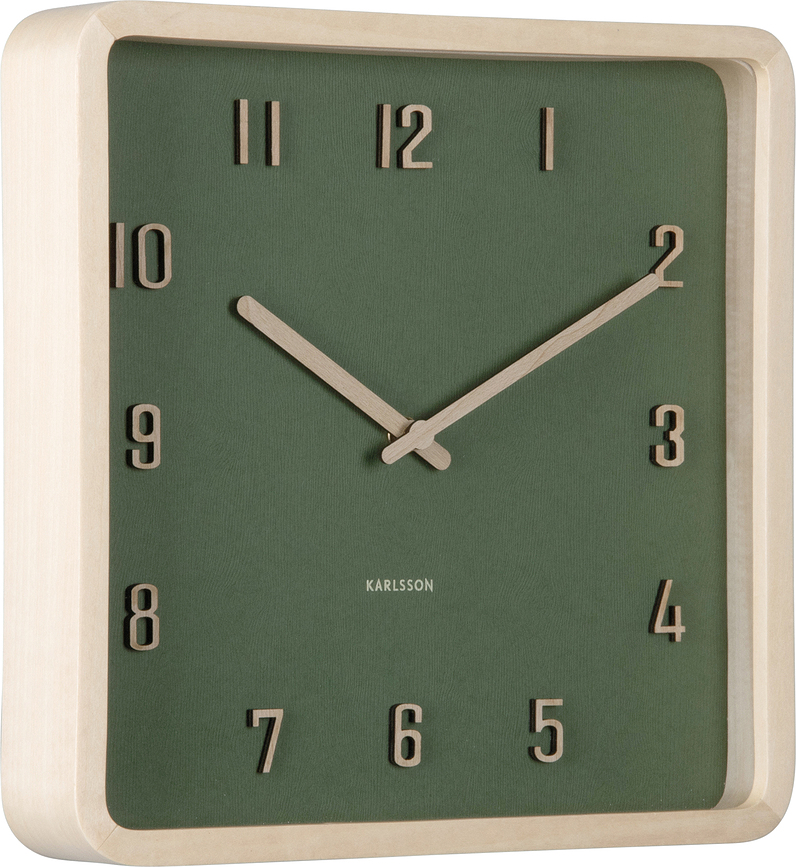 Reloj de Pared Nervadura, cuadrado