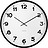 Reloj de Pared New Classic, 60 cm, blanco