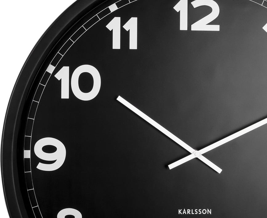 Reloj de Pared New Classic, 60 cm, blanco