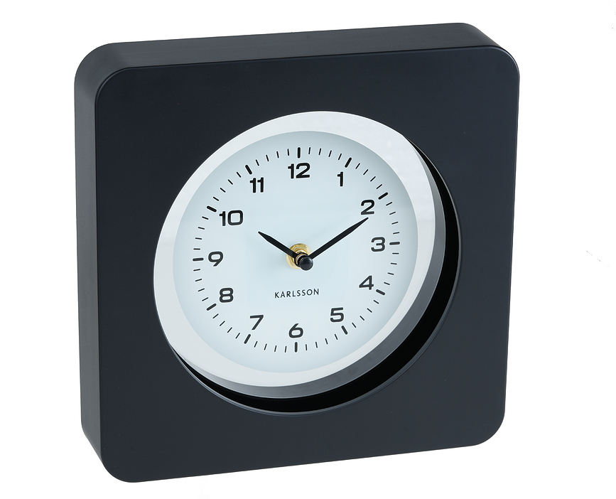 Reloj de Pared New Vintage, rojo claro