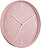 Reloj de pared Numbers & Lines, rosa