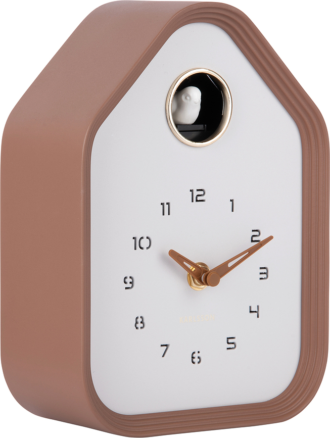 Reloj de pared o de mesa Reina Cuckoo, marrón