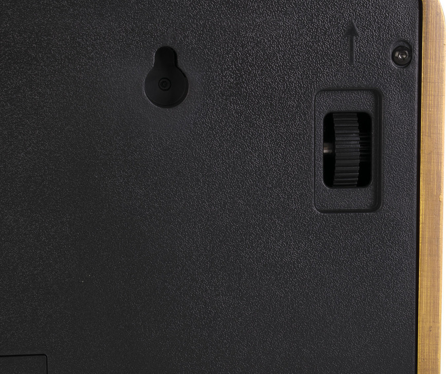 Reloj de pared o de mesa Matiz, negro