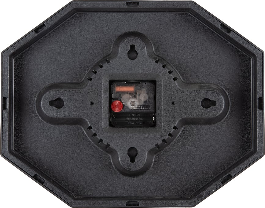 Reloj de Pared octogonal Modern Factory, color miel