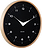 Reloj de pared Osado Dome, negro