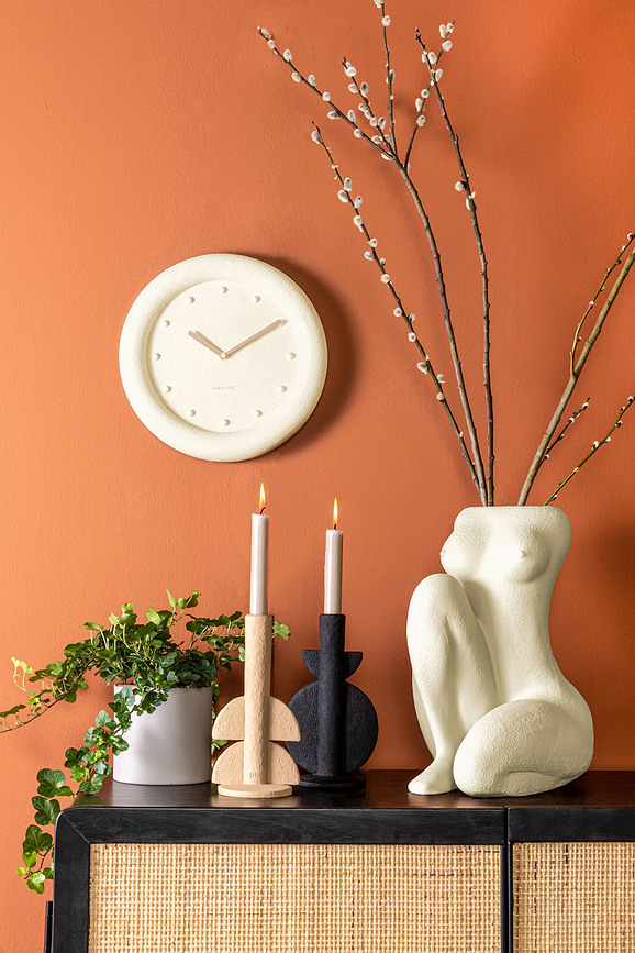 Reloj de Pared Petra, 30 cm, terracota