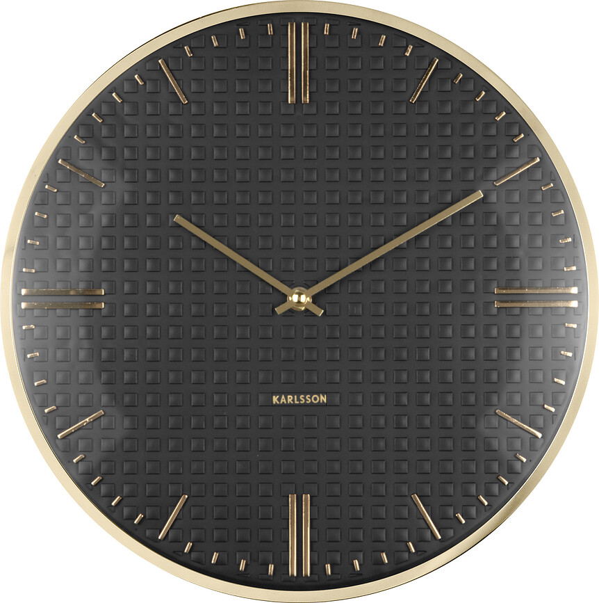 Reloj de Pared Riqueza, negro