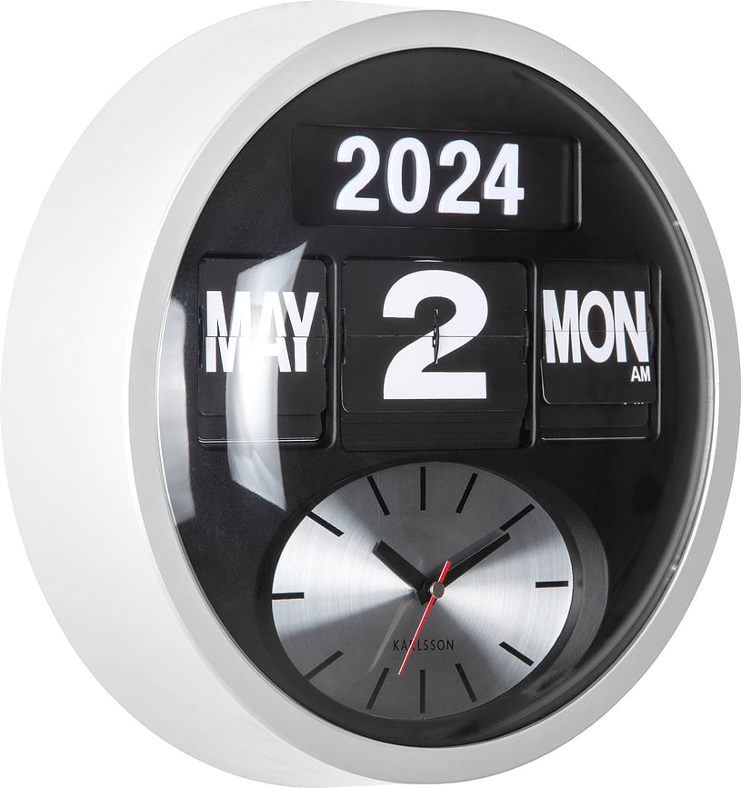 Reloj de pared Round Flip