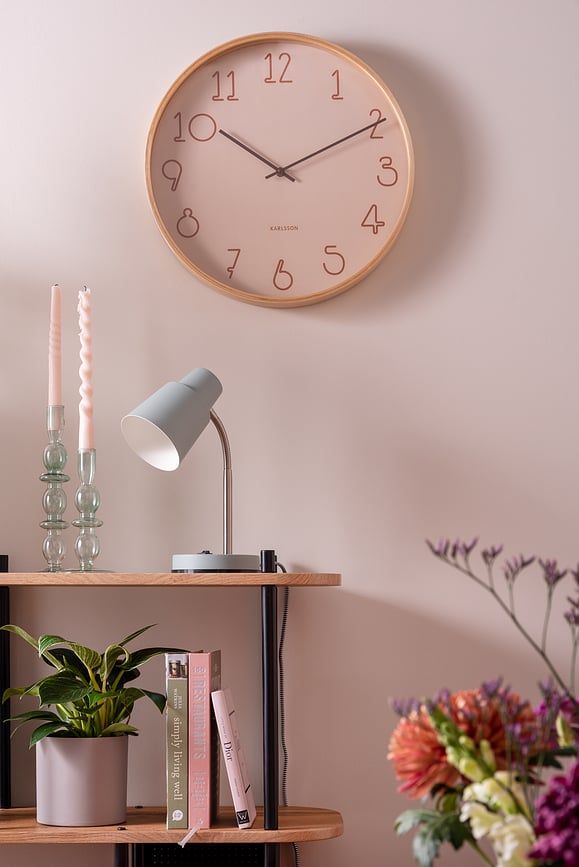 Reloj de Pared Sencillo, oliva