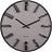 Reloj de Pared Sentient, gris, liso