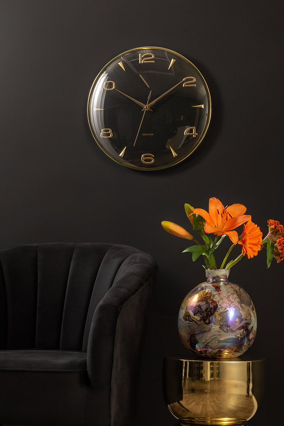 Reloj de Pared Sienna Glow, rojo
