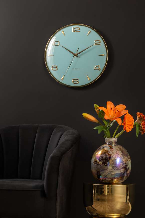 Reloj de Pared Sienna Glow, rojo