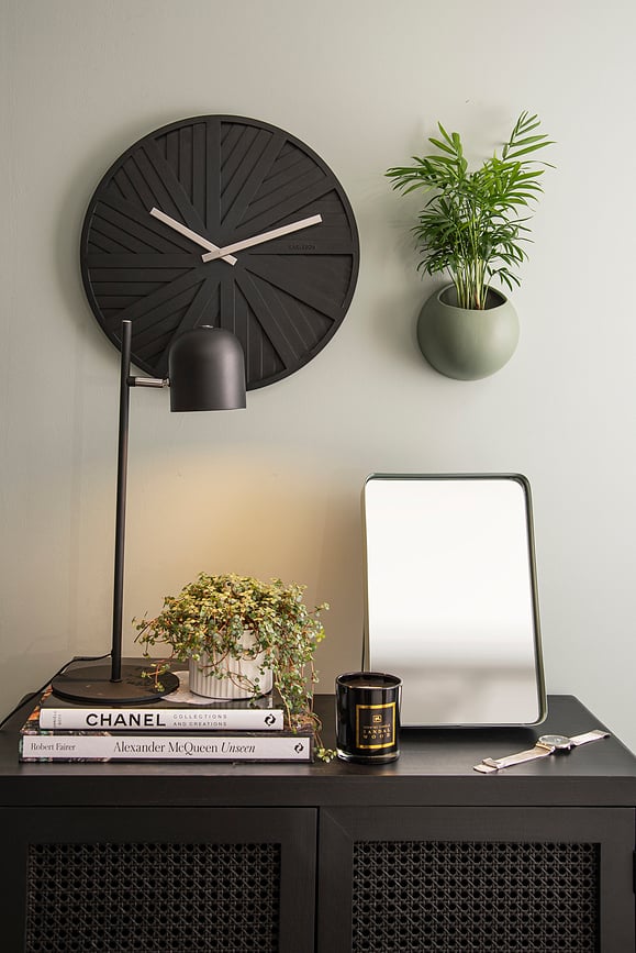 Reloj de Pared Slides, blanco