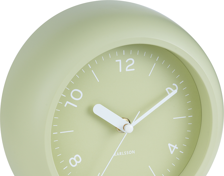 Reloj de pared Slope, rosa