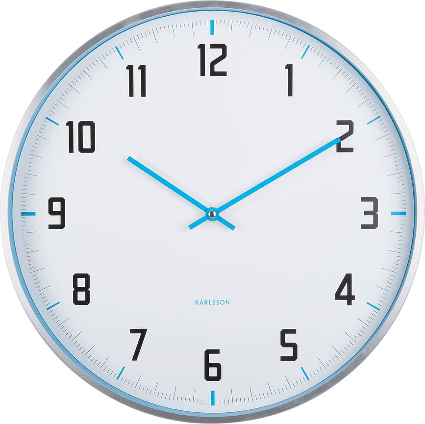 Reloj de pared Sporty, rosa