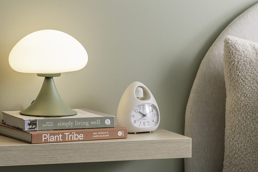 Reloj Despertador Blob Bell, verde