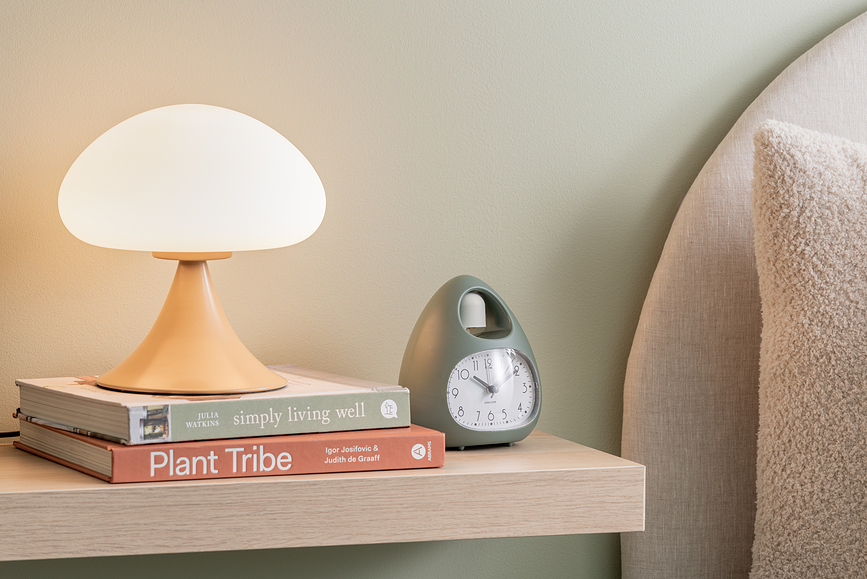 Reloj Despertador Blob Bell, verde