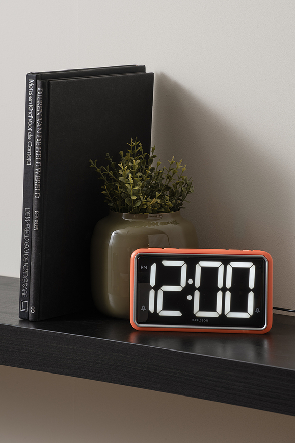 Reloj despertador New Retro, blanco