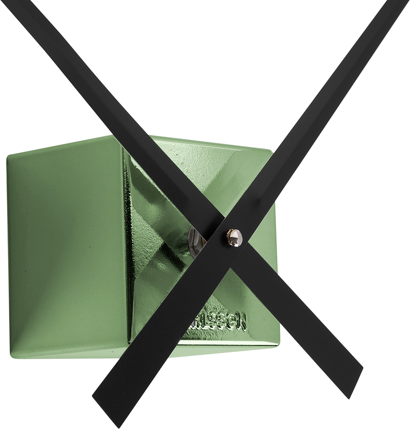 Cubic Ρολόι Τοίχου DIY, μεταλλικό, έντονο ροζ