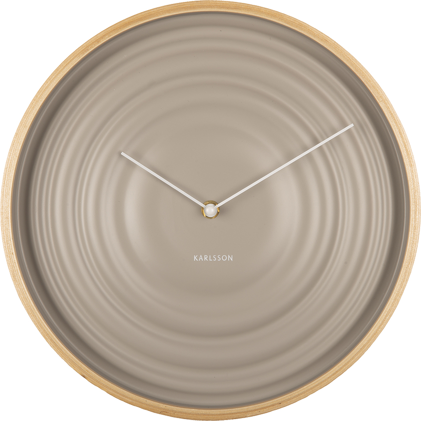 Scandi Ribble Horloge murale