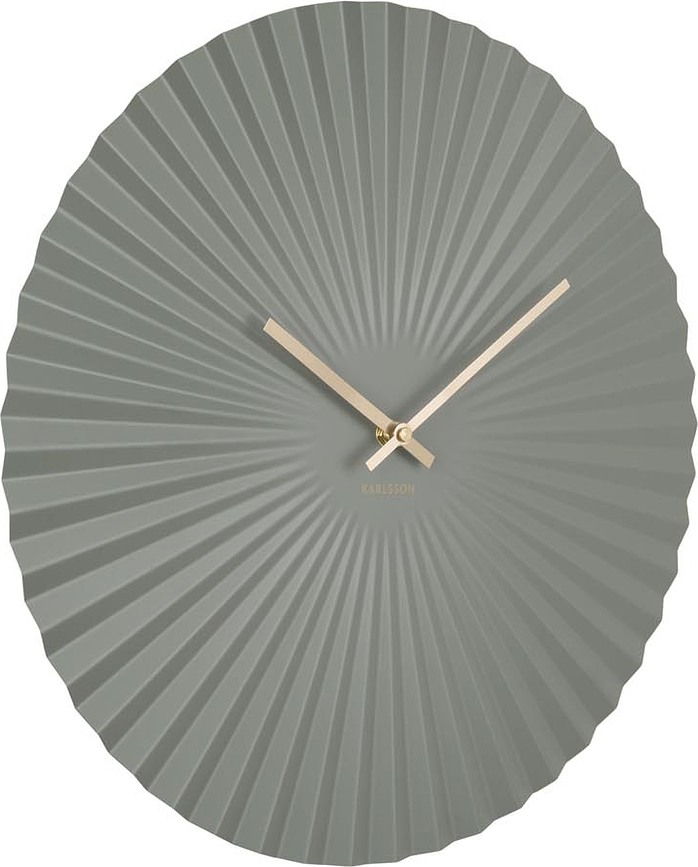 Sensu Επιτοίχιο Ρολόι, 50 cm, πράσινο