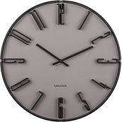Sentient Wall clock plain grey
