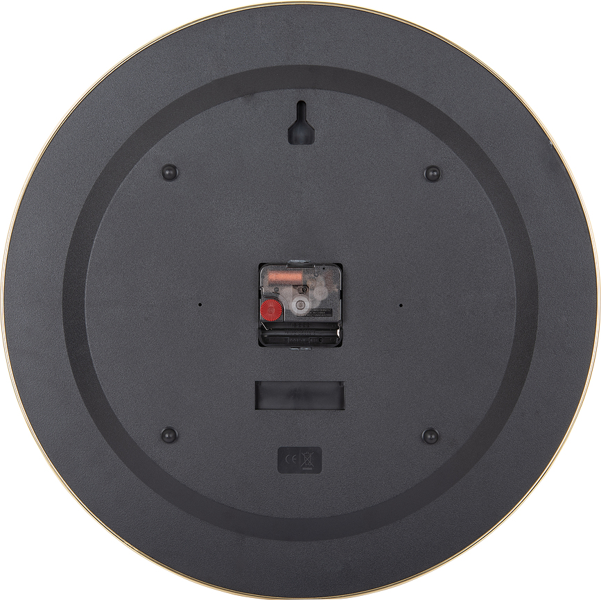 Sienna Glow Horloge murale, rouge