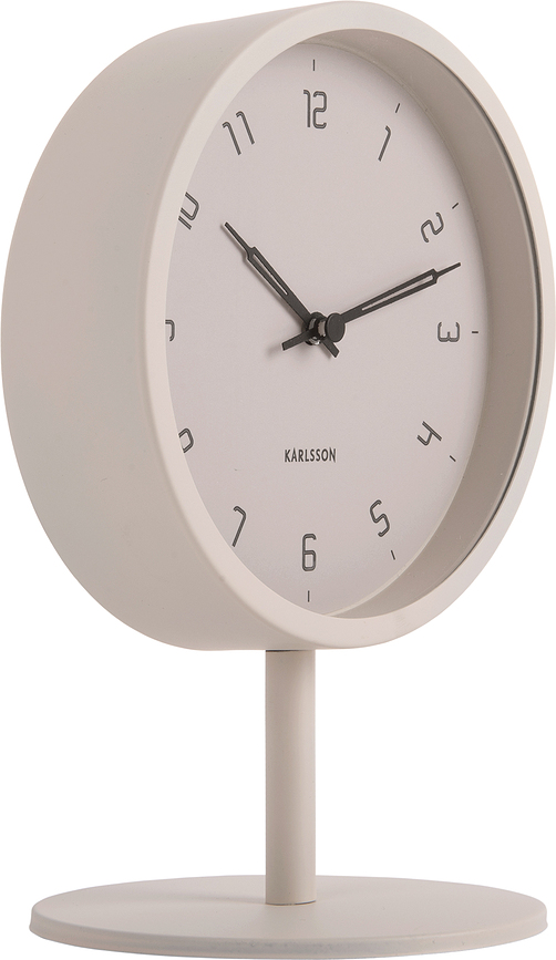Stark Horloge de Table, gris pastel