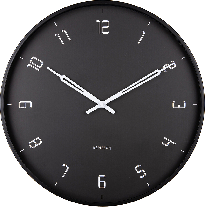Stark Horloge murale, noire