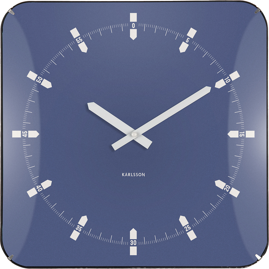 Sucinto Dome Ura stenska, kvadratna, mornarsko modra