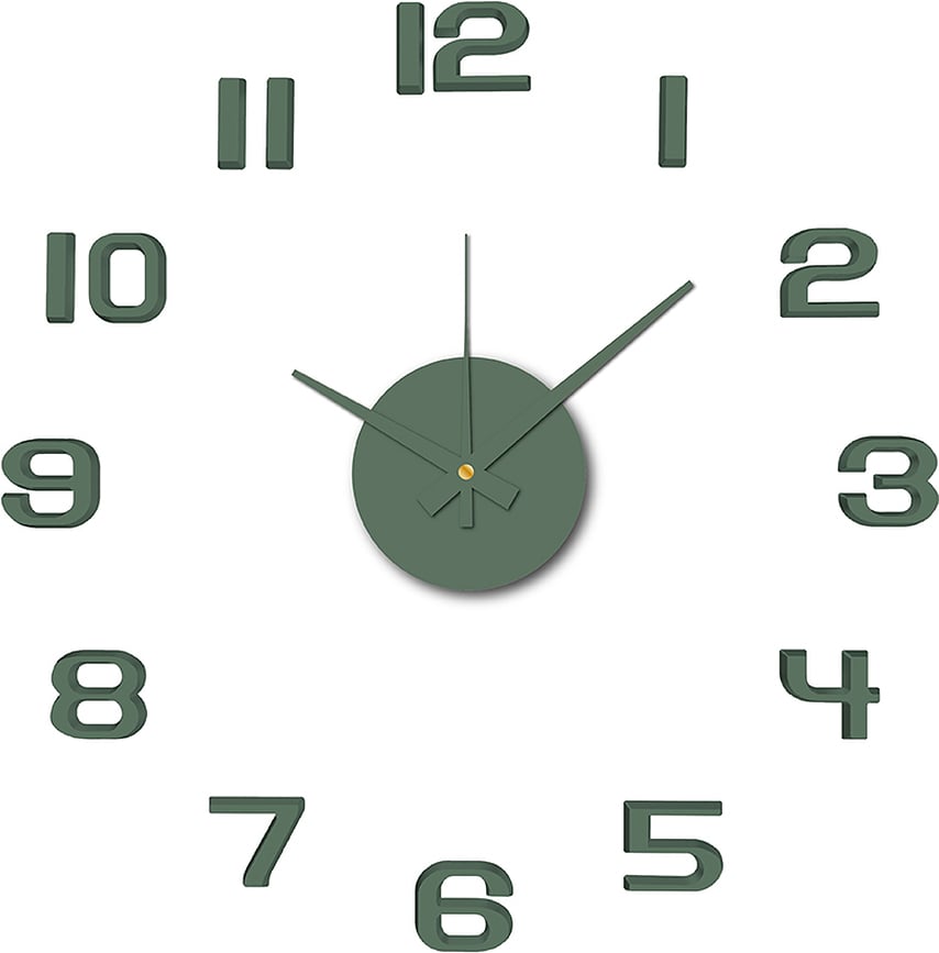 Sunset Numbers Sat zidni