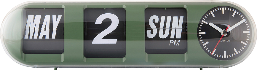 Tube Flip Zegar, rumen