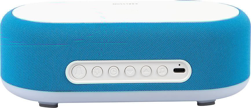 Vouge Budilica s bežičnim punjačem i Bluetooth zvučnikom narančasta