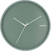 Zegar ścienny Hue zielony