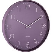 Zegar ścienny Lofty fioletowy