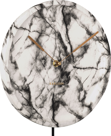Zegar ścienny Pendule Longue Marble