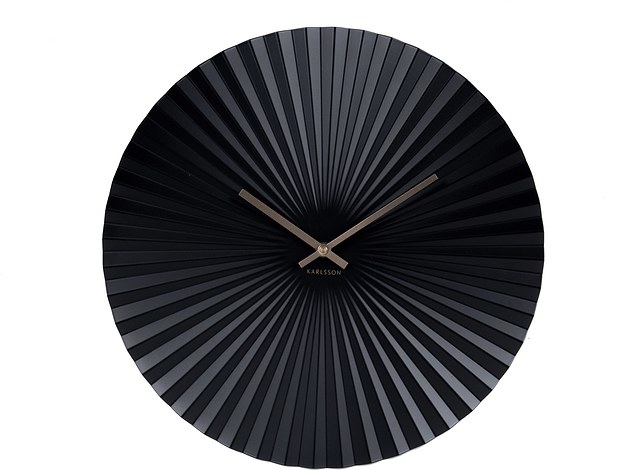 Zegar ścienny Sensu czarny 40 cm
