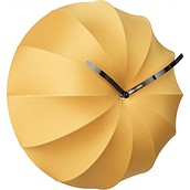 Zegar ścienny Stretch żółty
