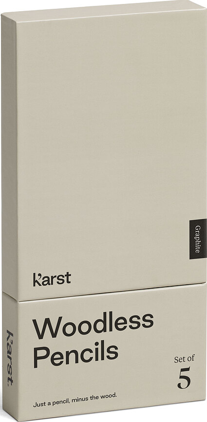 Karst Pencils 2B black 5 pcs