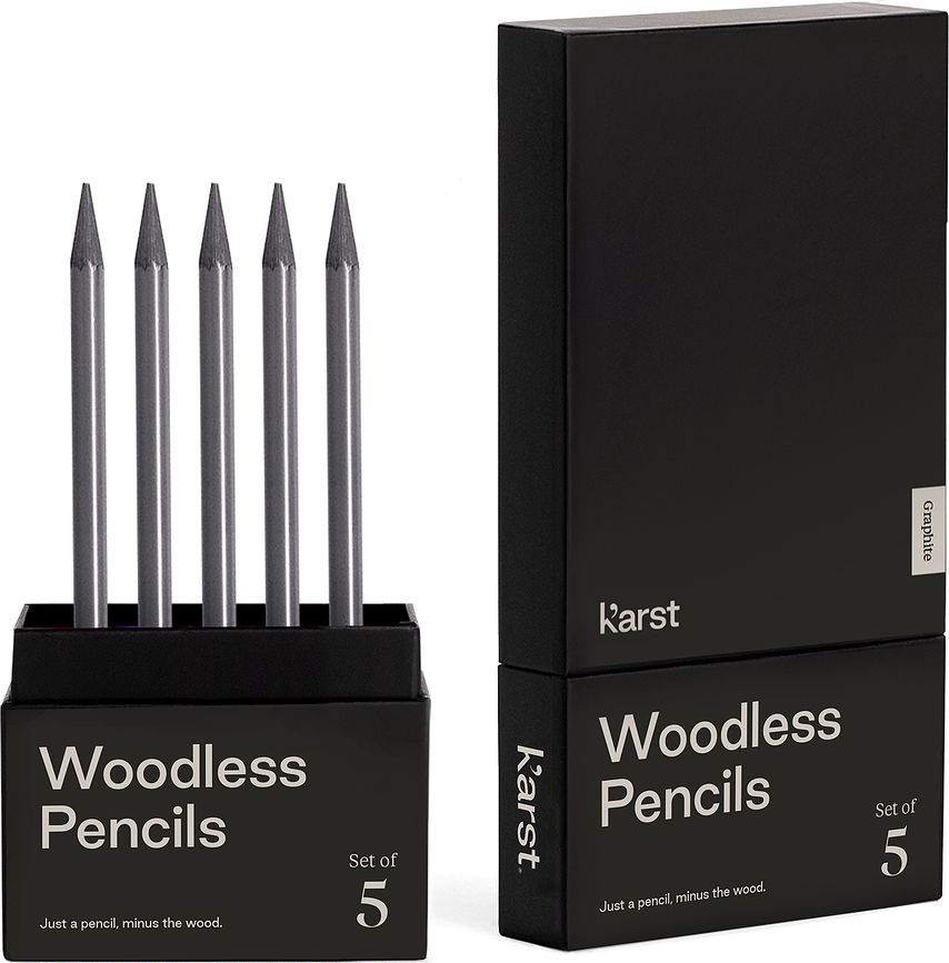 Karst Pencils 2B black 5 pcs