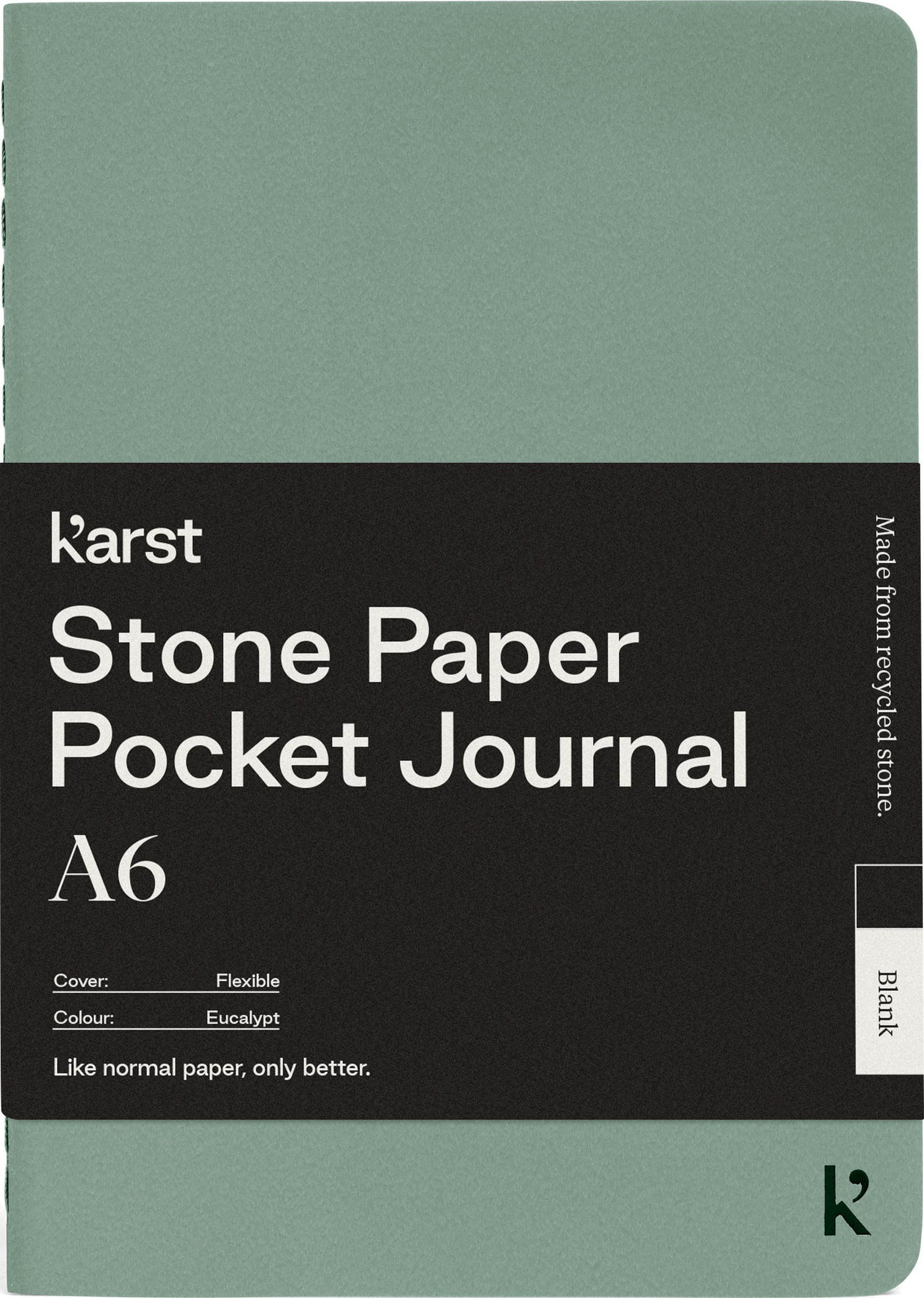 Karst Waterproof stone notebook A6 softcover smooth - FormAdore