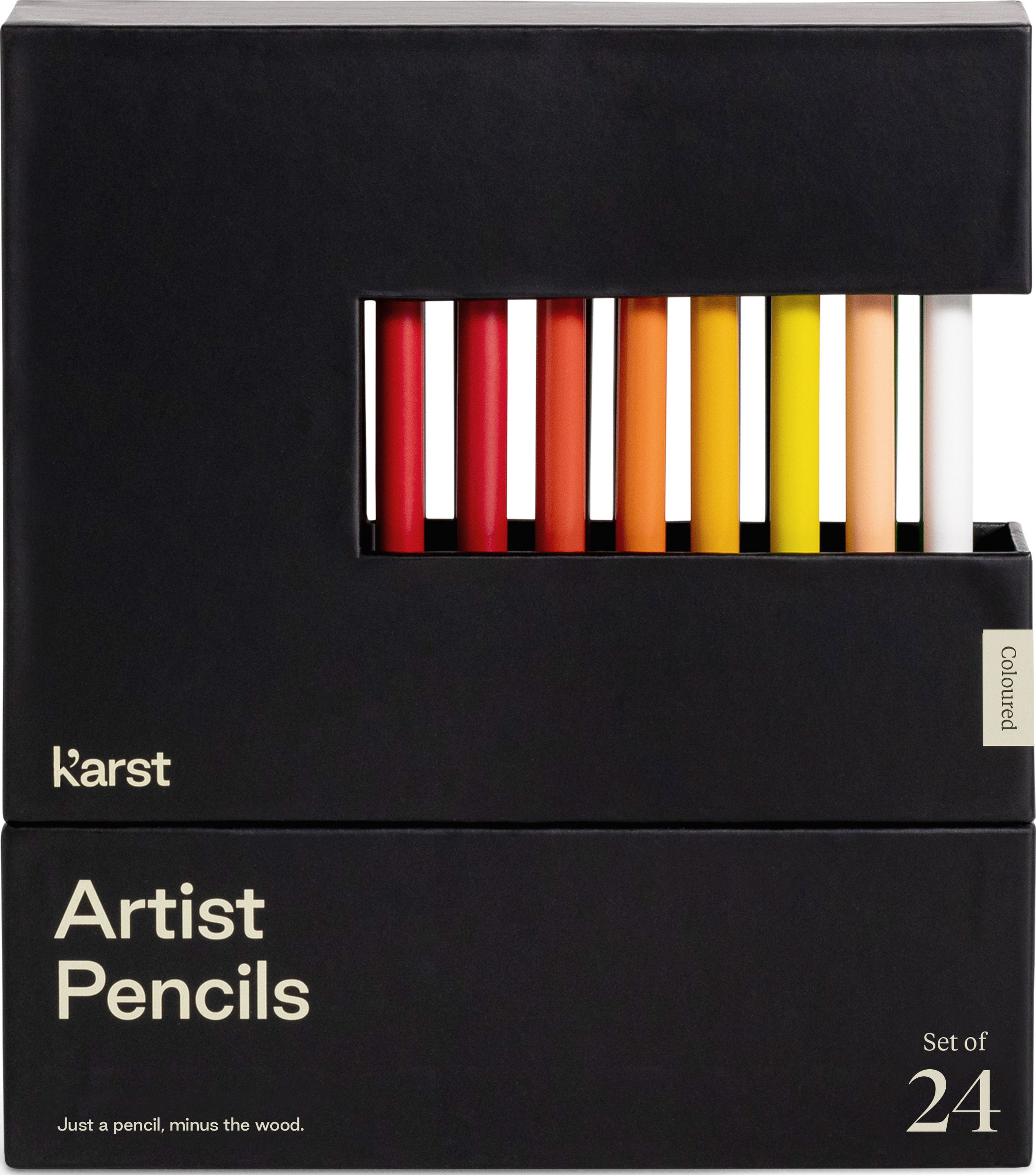 Karst Woodless Artist Pencils Set of 24