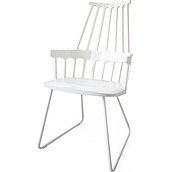 Krzesło Comback sanki białe