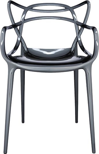 Krzesło Masters metalizowane tytanowe