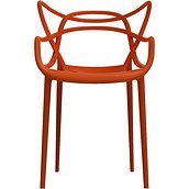 Krzesło Masters rdzawo-pomarańczowe