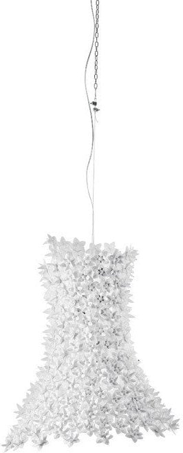 Lampa wisząca Bloom nieprzeźroczysta biała
