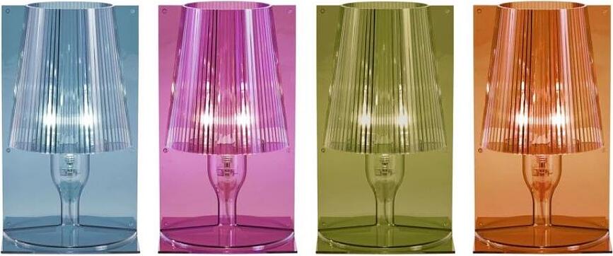 Lámpara opaca Take, blanca