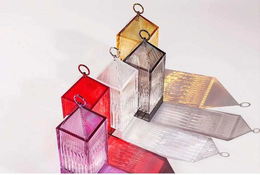 Lantern Lampe de Table sans fil, en cristal