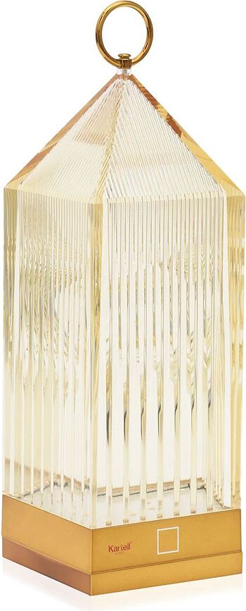 Lantern Lampe de Table sans fil, en cristal