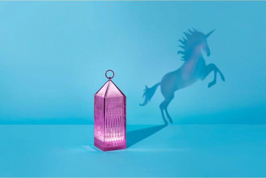 Lantern Stolna Lampa bežična kristalna